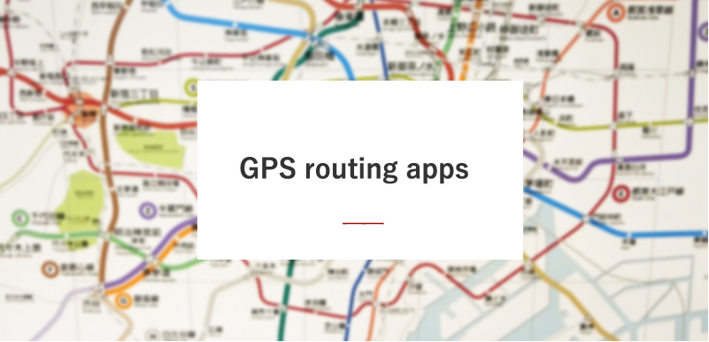 Development of GPS route finding application for a certain railroad company