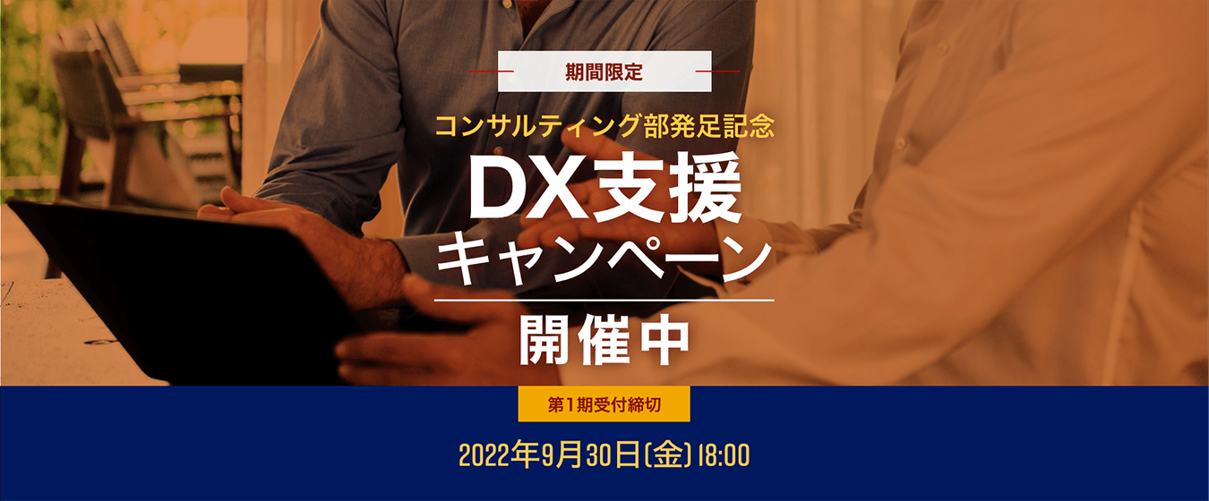 DX支援キャンペーン開催中