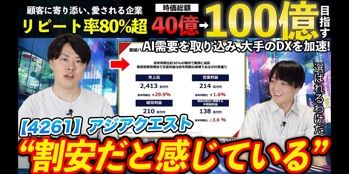 【メディア掲載】「1UP投資部屋」でアジアクエストが紹介されました