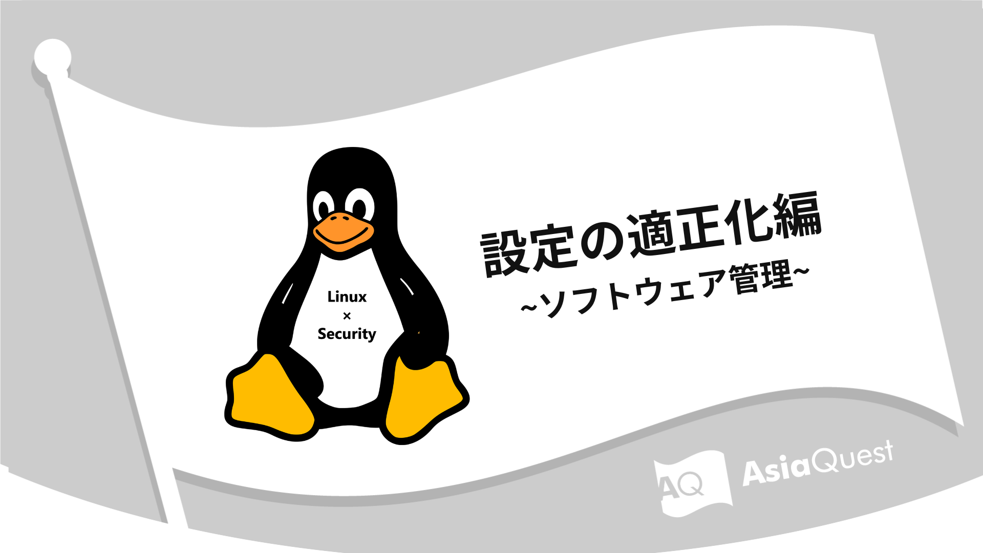 Linux × Security Configuration Optimization ~Software Management